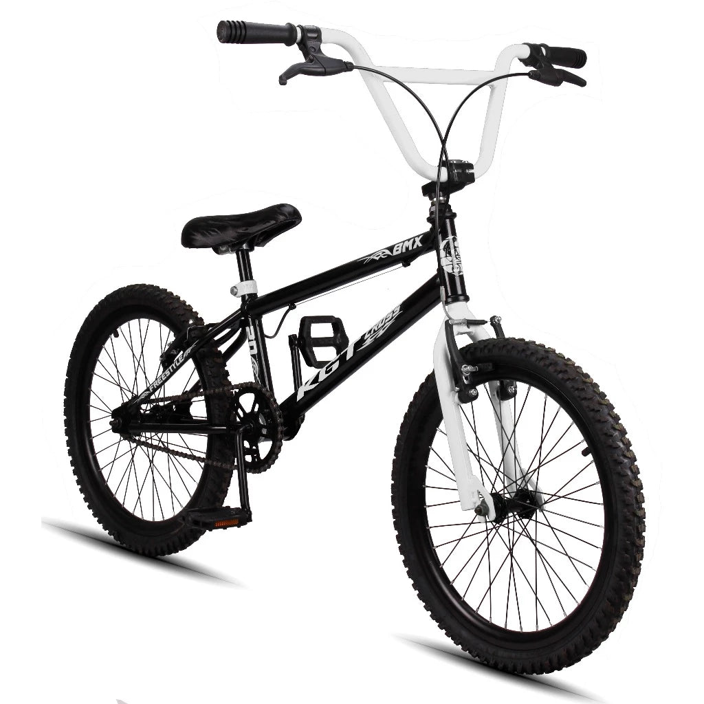 Bicicleta Infantil Aro 20 BMX Cross Freestyle – Quadro Aço Carbono, Freio V-Brake e Aro Aero Alumínio
