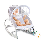 Cadeira de Descanso Musical para Bebê Maxi Baby – Vibração, Sons da Natureza, Balanço e Modo Vertical, até 18kg