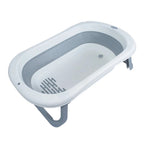 Banheira Dobrável Infantil KaBaby 35L Antiderrapante – Esvaziamento Rápido, Profundidade Regulável, Compacta e Portátil, do Nascimento até 40kg