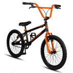 Bicicleta Infantil Aro 20 BMX Cross Freestyle – Quadro Aço Carbono, Freio V-Brake e Aro Aero Alumínio